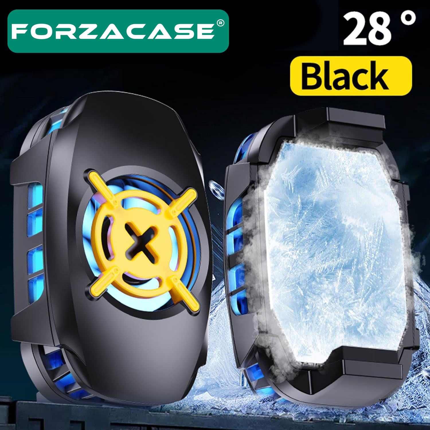 Forzacase 5000 RPM Kablolu Cep Telefonu Isı Önleyici Soğutucu Fan Cooler - FC558