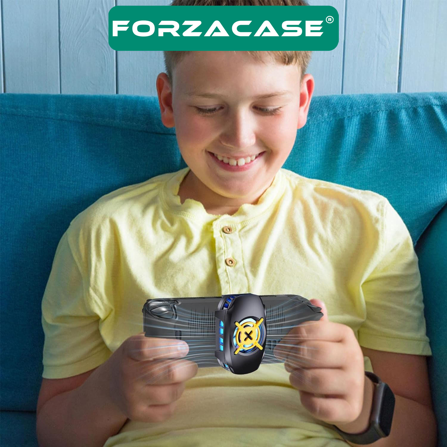 Forzacase 5000 RPM Kablolu Cep Telefonu Isı Önleyici Soğutucu Fan Cooler - FC558