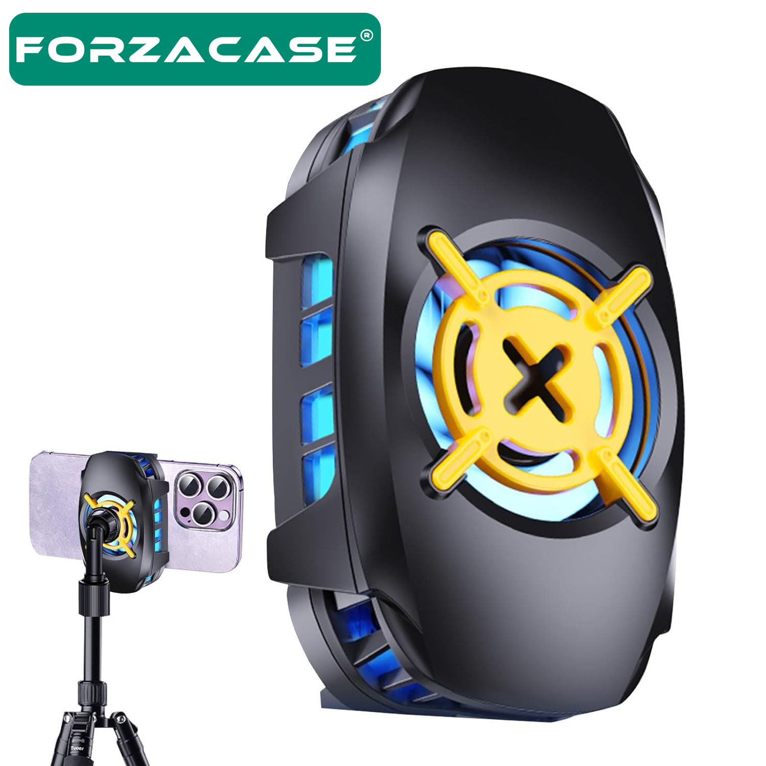 Forzacase 5000 RPM Kablolu Cep Telefonu Isı Önleyici Soğutucu Fan Cooler - FC558