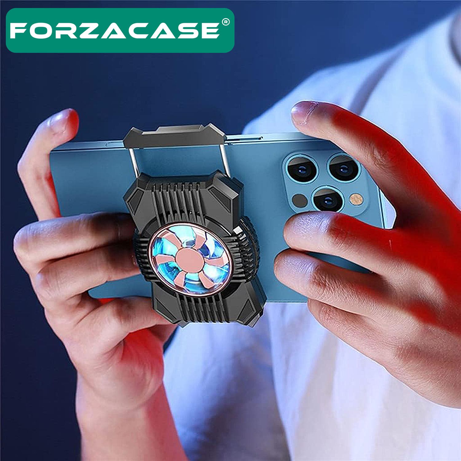 Forzacase 4000 RPM Kablolu Cep Telefonu Soğutucu Isı Önleyici Fan Cooler - FC561