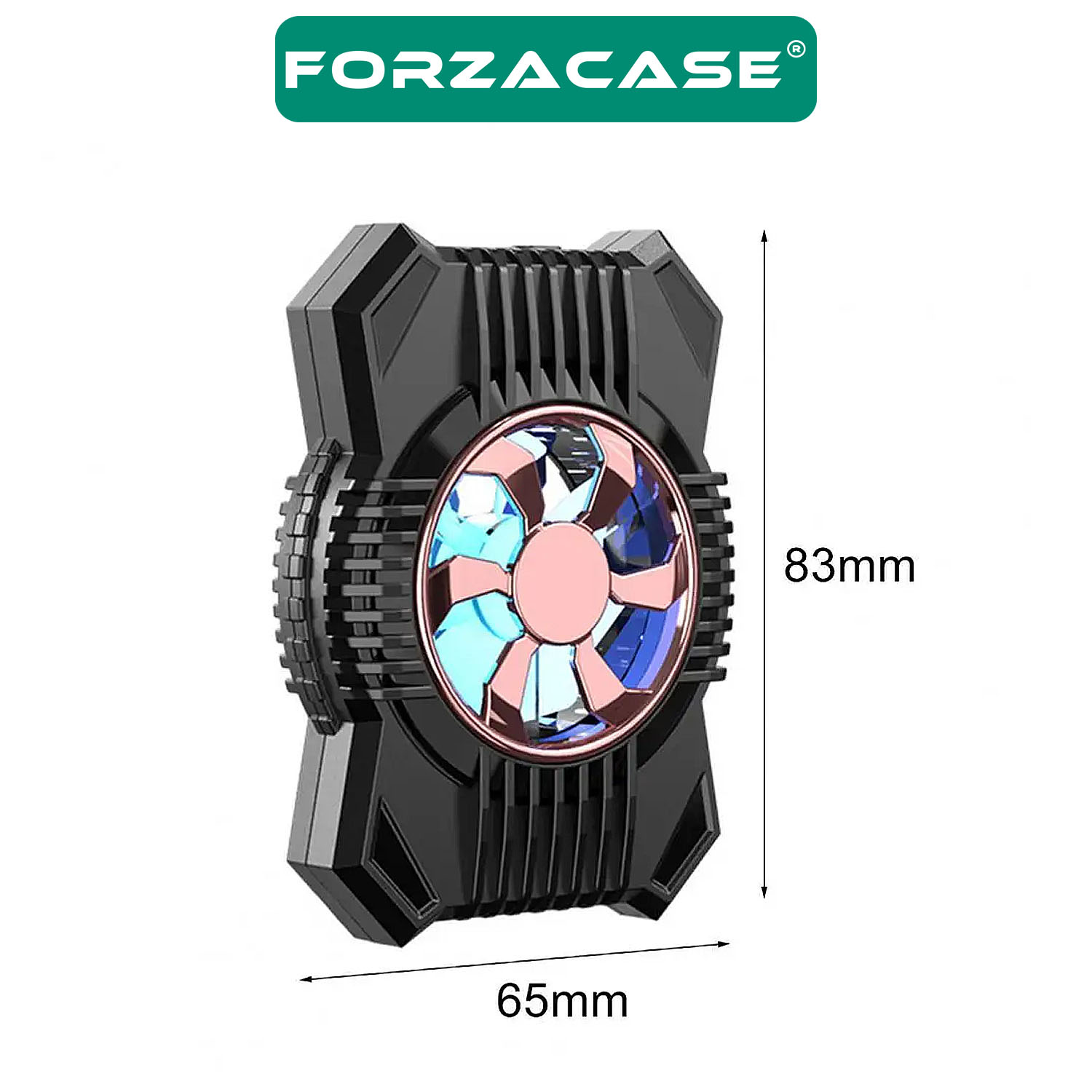 Forzacase 4000 RPM Kablolu Cep Telefonu Soğutucu Isı Önleyici Fan Cooler - FC561