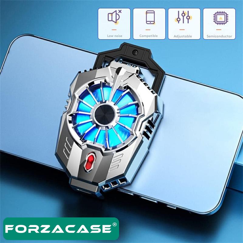 Forzacase 6500 RPM Kablolu Işıklı Telefon Soğutucu Isı Önleyici Fan - FC563