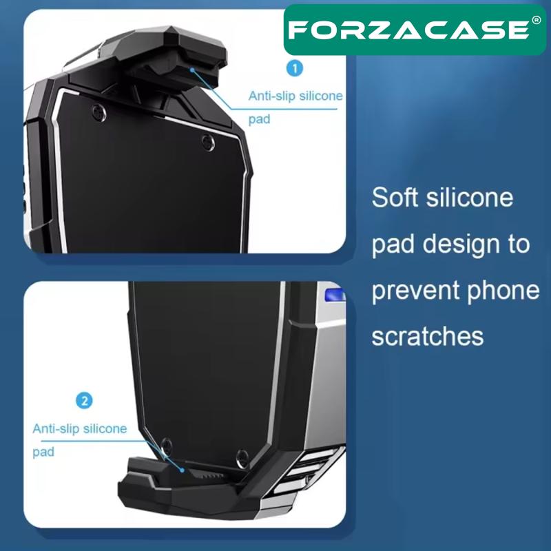Forzacase 6500 RPM Kablolu Işıklı Telefon Soğutucu Isı Önleyici Fan - FC563
