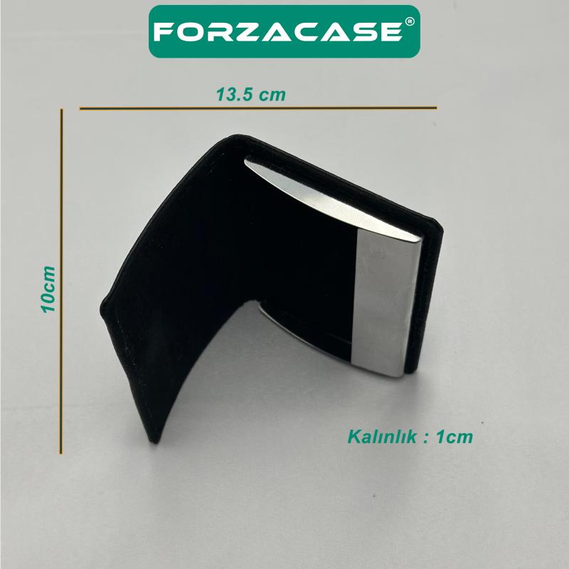 Forzacase 5 Kart Kapasiteli Günlük Mıknatıs Kapaklı Deri Cüzdan Kartlık -  FC564