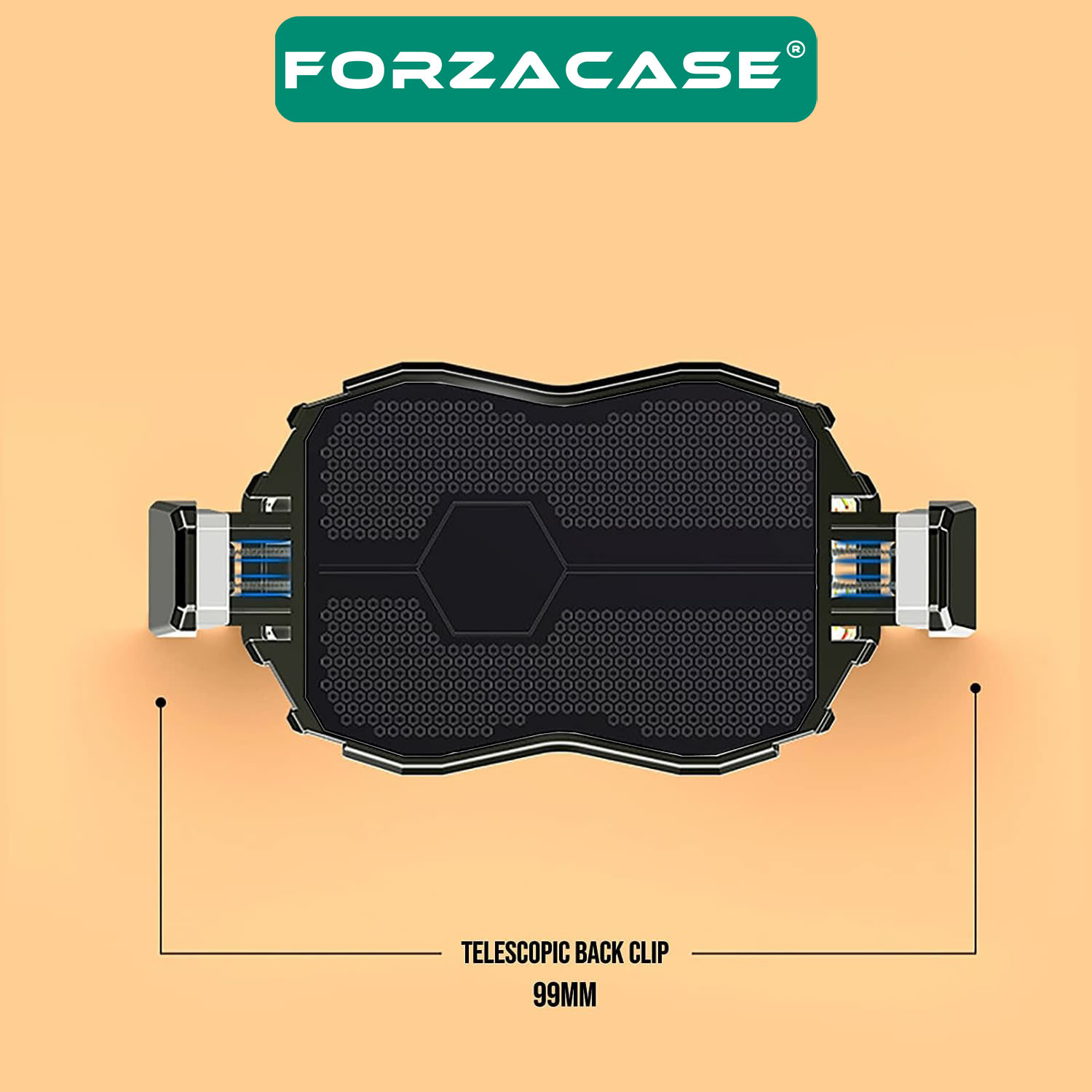 Forzacase 5000 RPM Kablolu Işıklı Cep Telefonu Soğutucu Isı Önleyici Fan - FC596