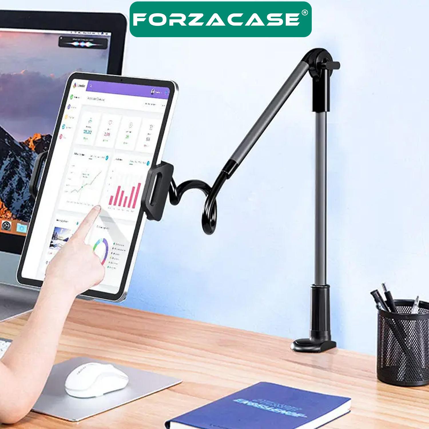 Forzacase 360° Ayarlanabilir 4,0-6,5 inç Mini Tablet Ve Telefon Tutucu Stand 120 cm - FC610