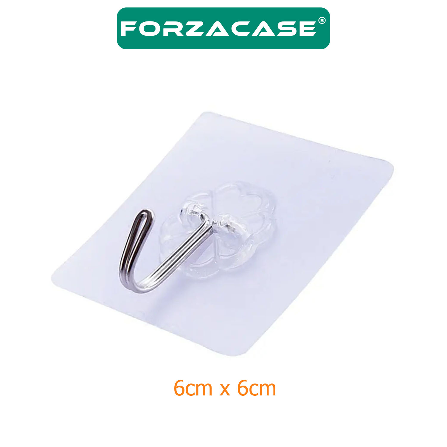 Forzacase Ultra Güçlü 5 Adet Vantuzlu Banyo Mutfak Raf Askısı - FC621