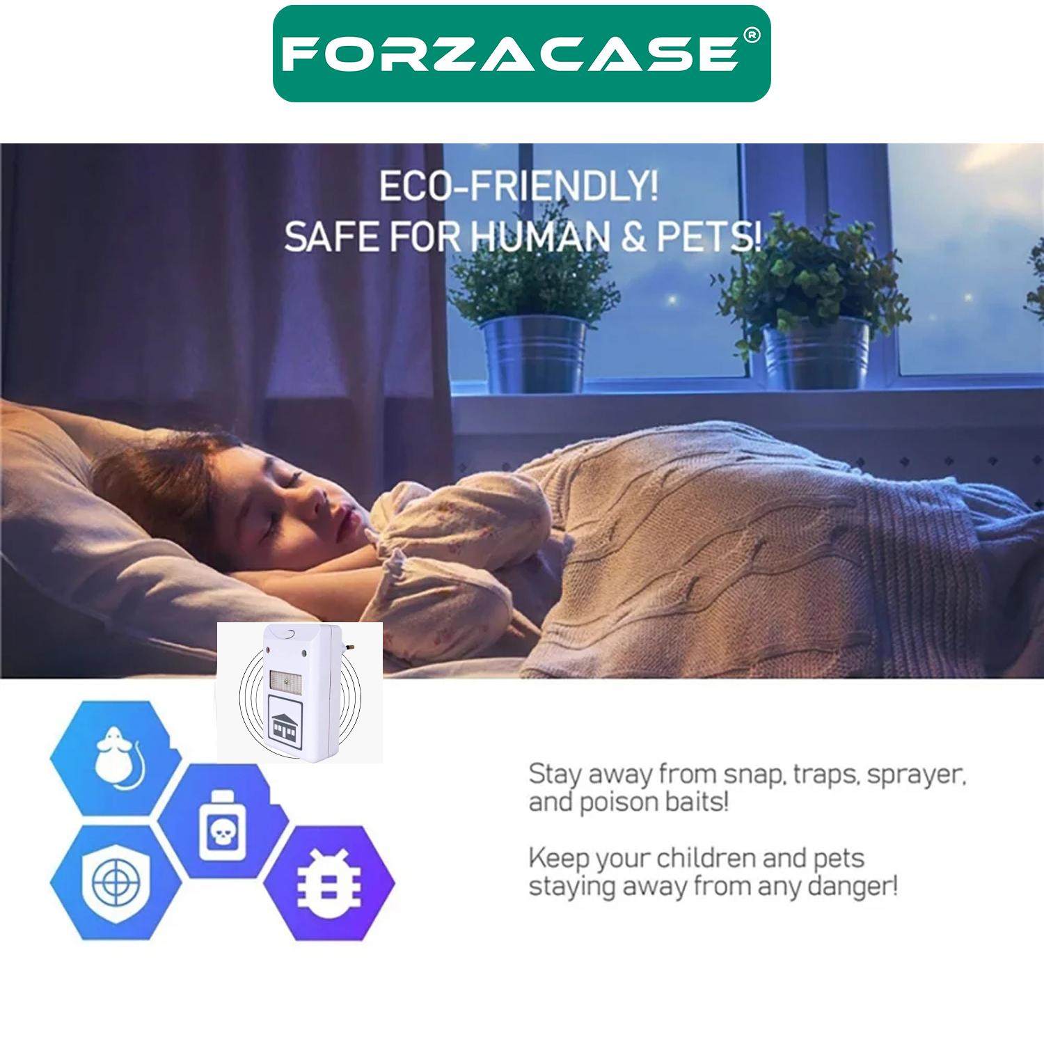 Forzacase Ultrasonic Böcek Sivri Sinek Fare Ve Haşere Kovucu Cihaz - FC628