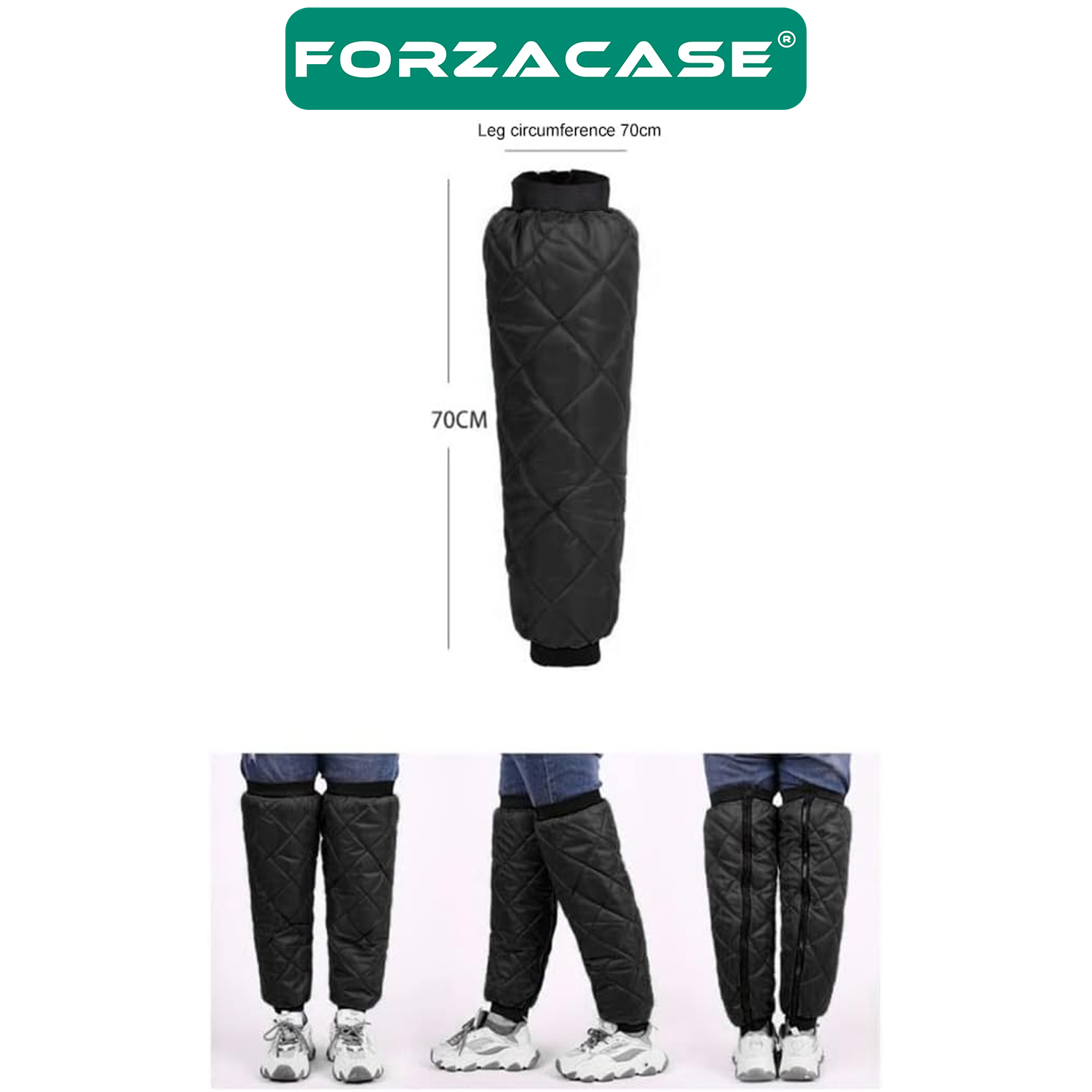 Forzacase Rüzgar Su geçirmez Polar Astar Motorsikletçi Dizliği - FC631