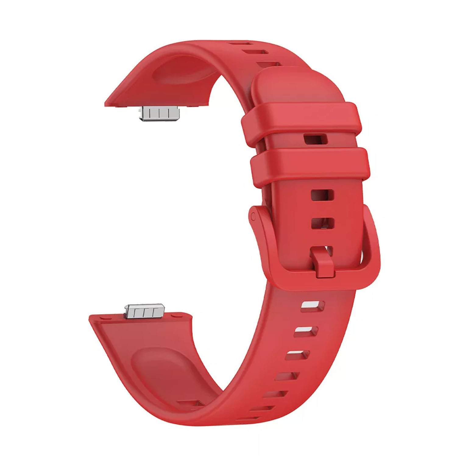 Forzacase Huawei Fit 3 ile uyumlu Tokalı Silikon Kordon Kayış - FC635
