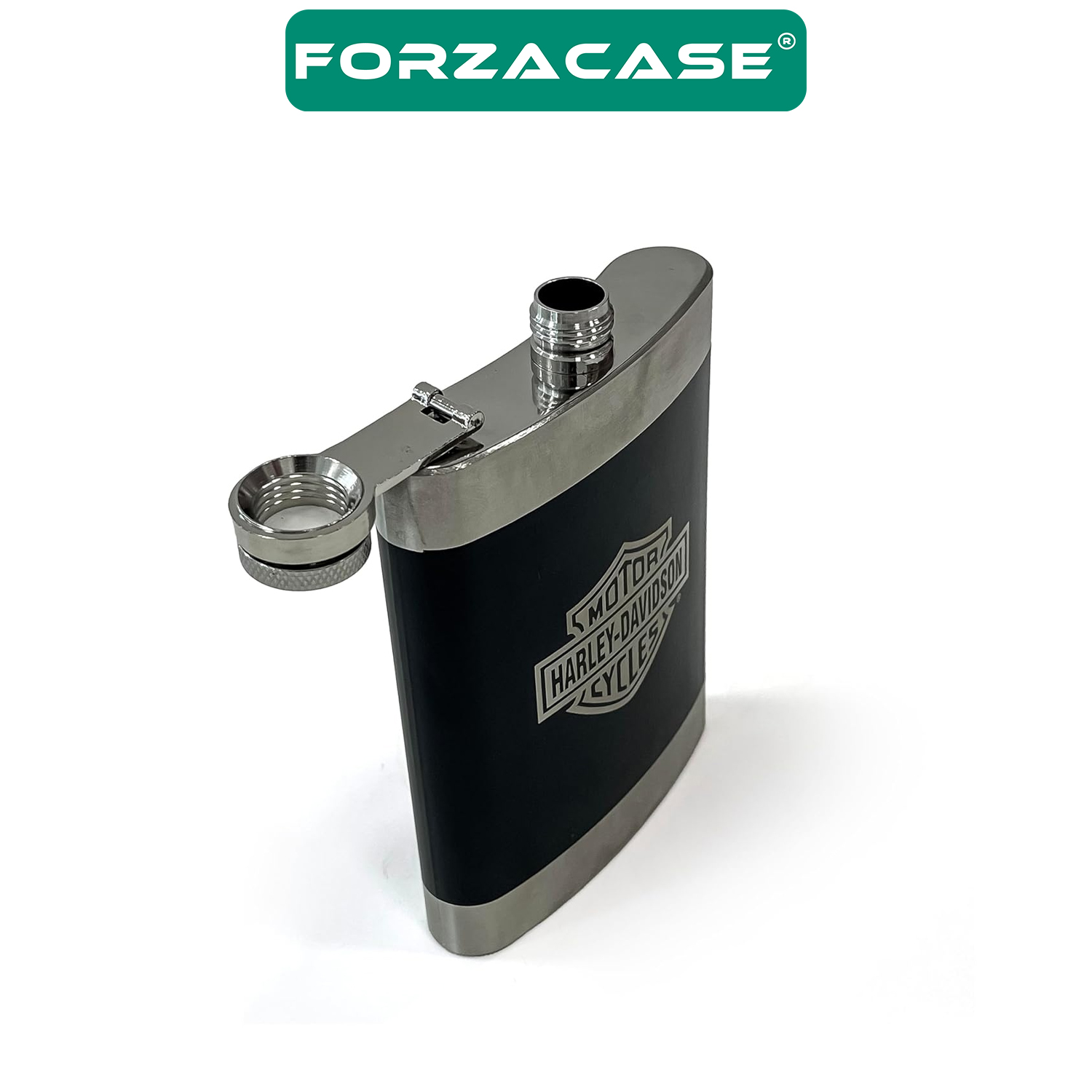 Forzacase Taşınabilir Paslanmaz Çelik İçeçek Matarası Cep Şişesi 8 oz / 240 ml - FC680