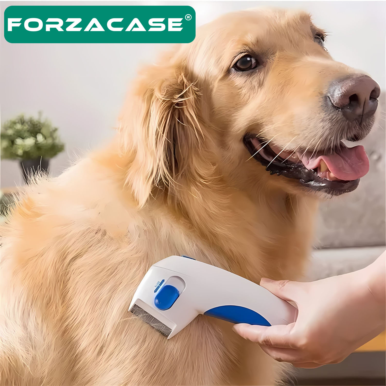 Forzacase Kedi ve Köpekler için Pire Doktoru Elektronik Pire Tarağı Kıtık Açıcı - FC700