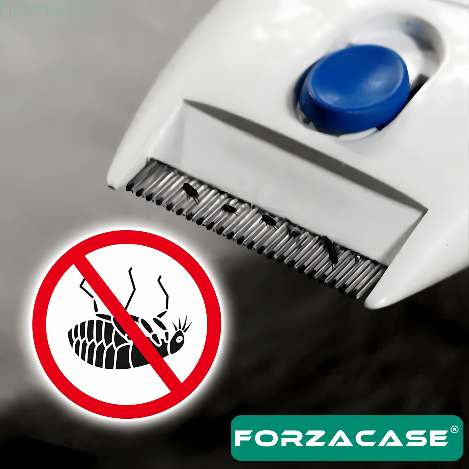 Forzacase Kedi ve Köpekler için Pire Doktoru Elektronik Pire Tarağı Kıtık Açıcı - FC700