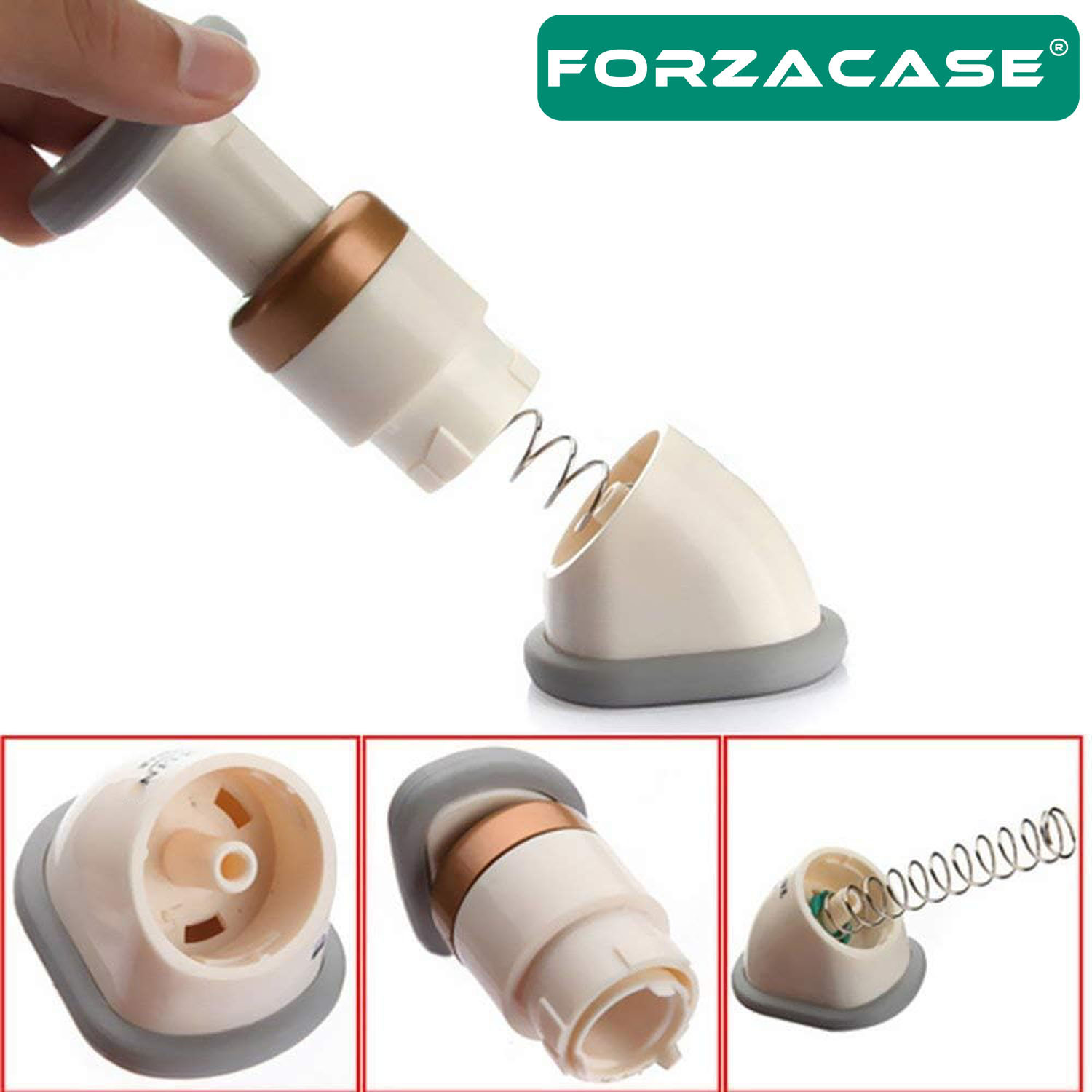 Forzacase Unisex Kadın ve Erkekler için Gıdık Giderici Masaj Aleti - FC701