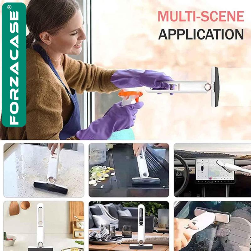 Forzacase Taşınabilir Kendinden Sıkmalı Mini Temizlik Paspası Mutfak/Araba/Banyo/Cam - FC708