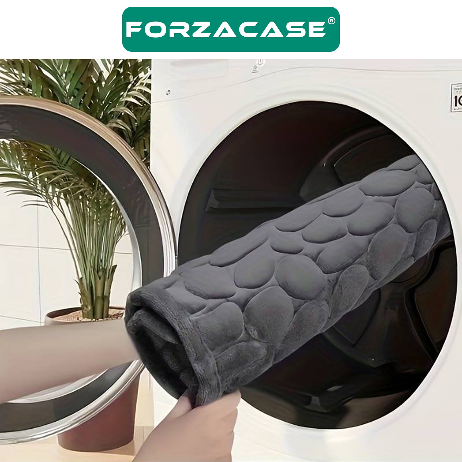 Forzacase Küvet ve Klozet Önü 2li Kaymaz Hafızalı Köpük Banyo Paspası - FC711