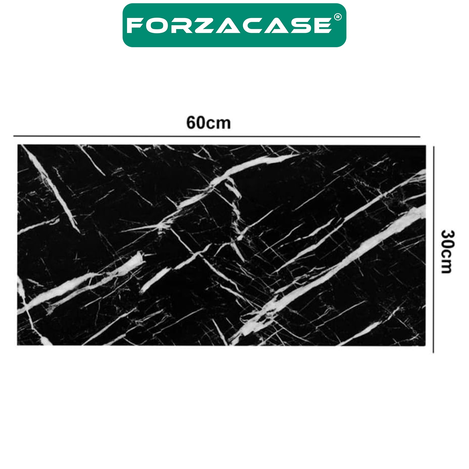 Forzacase Kendinden Yapışkanlı Plastik PVC Duvar Kaplama Paneli 30x60 cm - FC714