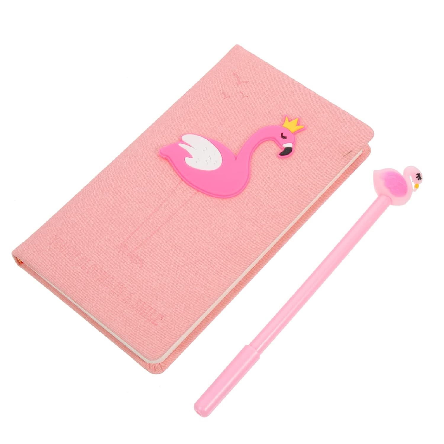 Forzacase Flamingo Desenli Defter + Flamingo Tükenmez Kalem - FC726