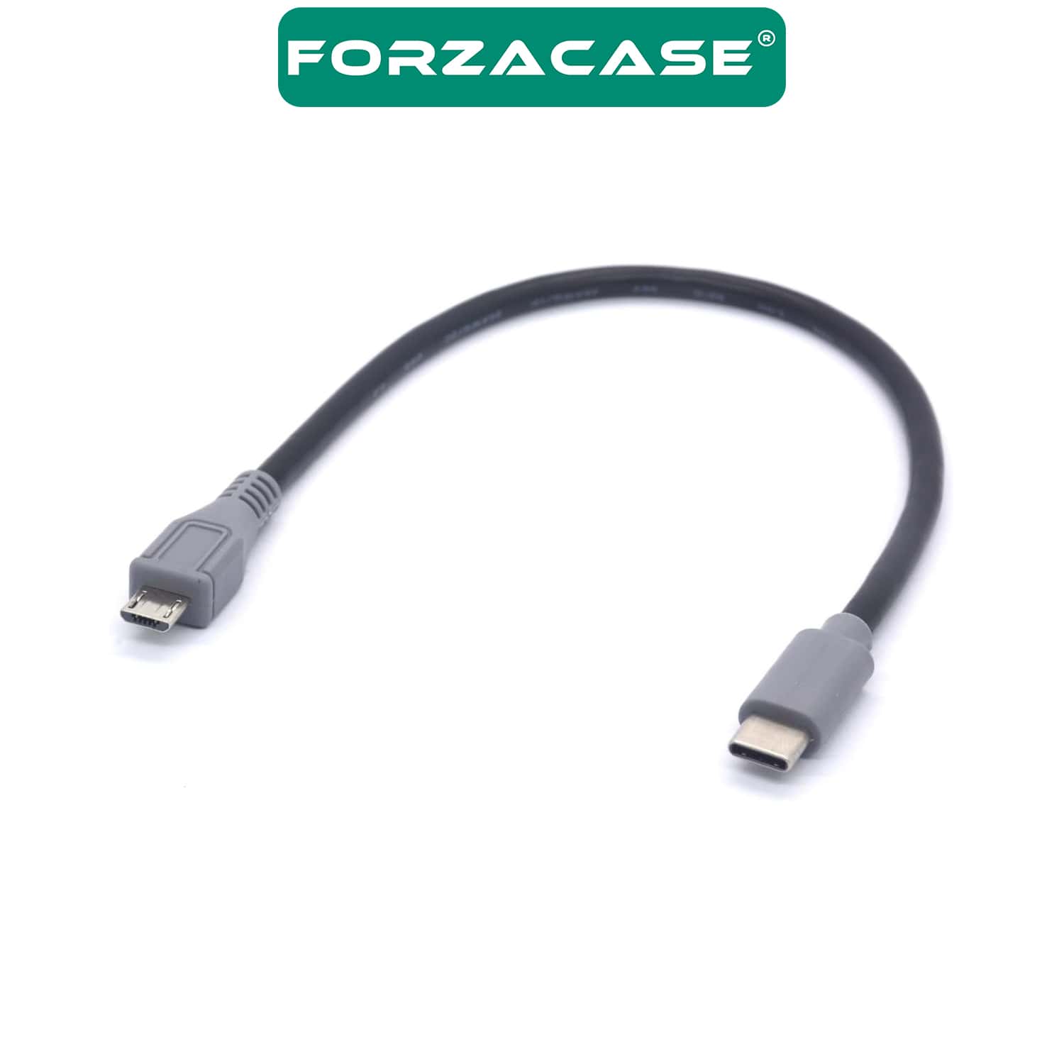 Forzacase Type-C to Micro USB Çevirici Kablo 20cm - FC743