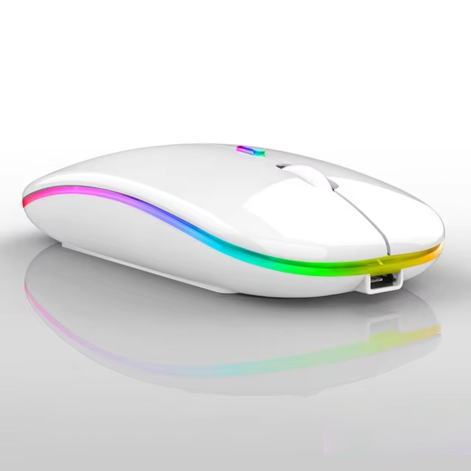 Forzacase 1600 DPI Şarj Edilebilir 2.4 GHz RGB Bluetooth Kablosuz Mouse - FC750