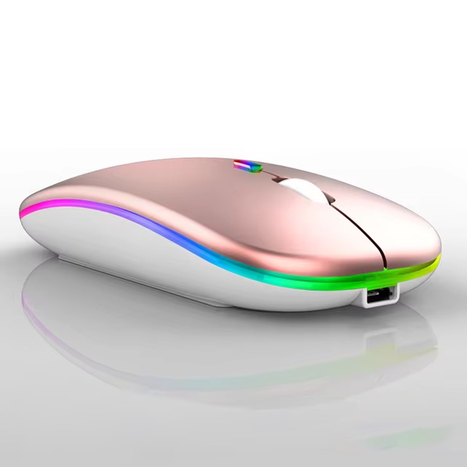 Forzacase 1600 DPI Şarj Edilebilir 2.4 GHz RGB Bluetooth Kablosuz Mouse - FC750