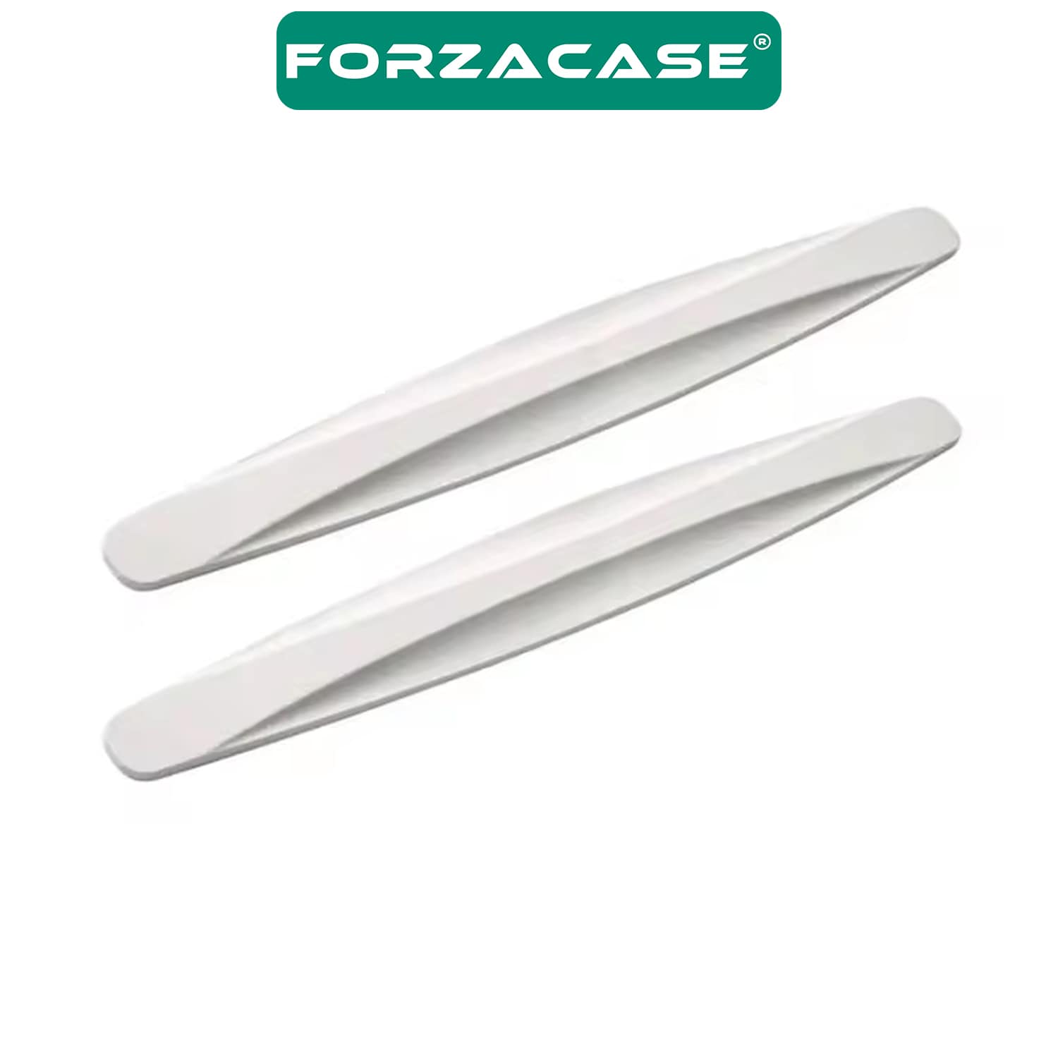 Forzacase Araba Çizik Sürtme Darbe Önleyici Tampon Koruyucu 2 Adet Beyaz - FC770
