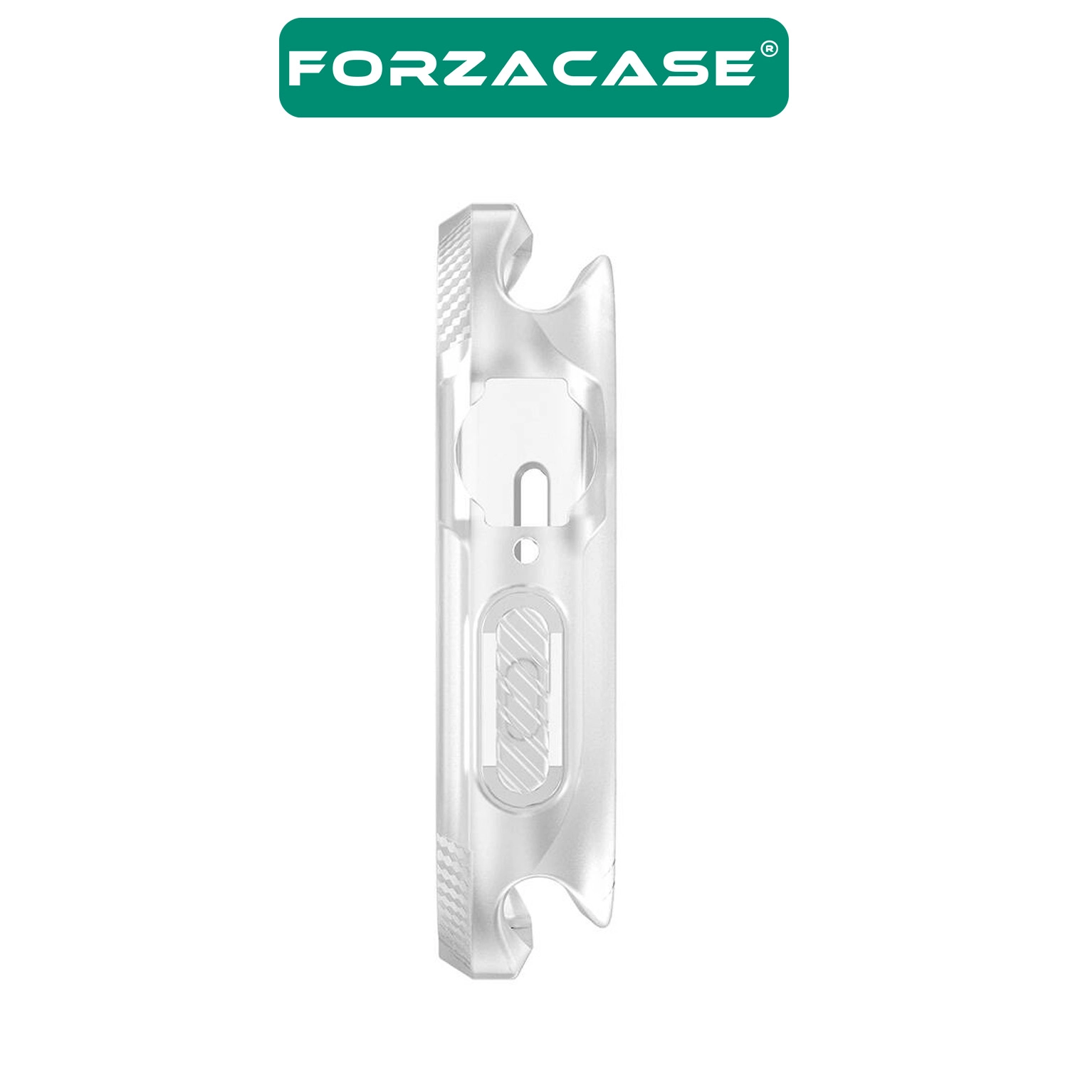 Forzacase Apple Watch 11 42mm ile uyumlu Önü Açık Armor Silikon TPU Kasa Koruyucu Kılıf - FC794