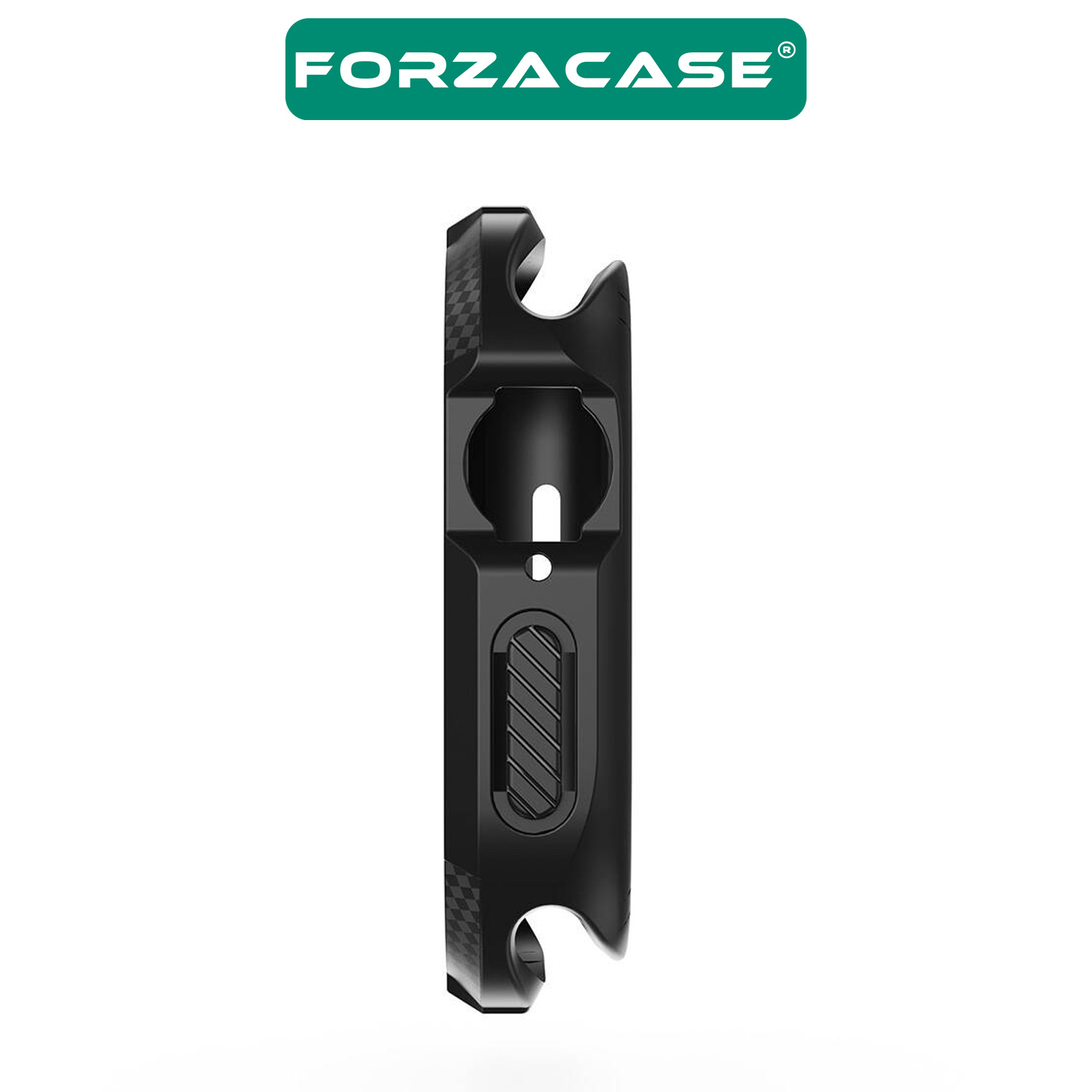 Forzacase Apple Watch 10 42mm ile uyumlu Önü Açık Armor Silikon TPU Kasa Koruyucu Kılıf - FC794