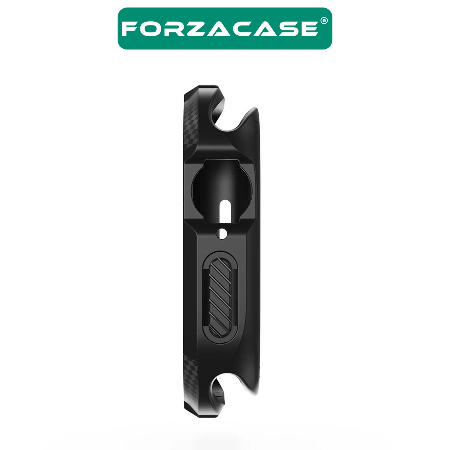 Forzacase Apple Watch 11 42mm ile uyumlu Önü Açık Armor Silikon TPU Kasa Koruyucu Kılıf - FC794