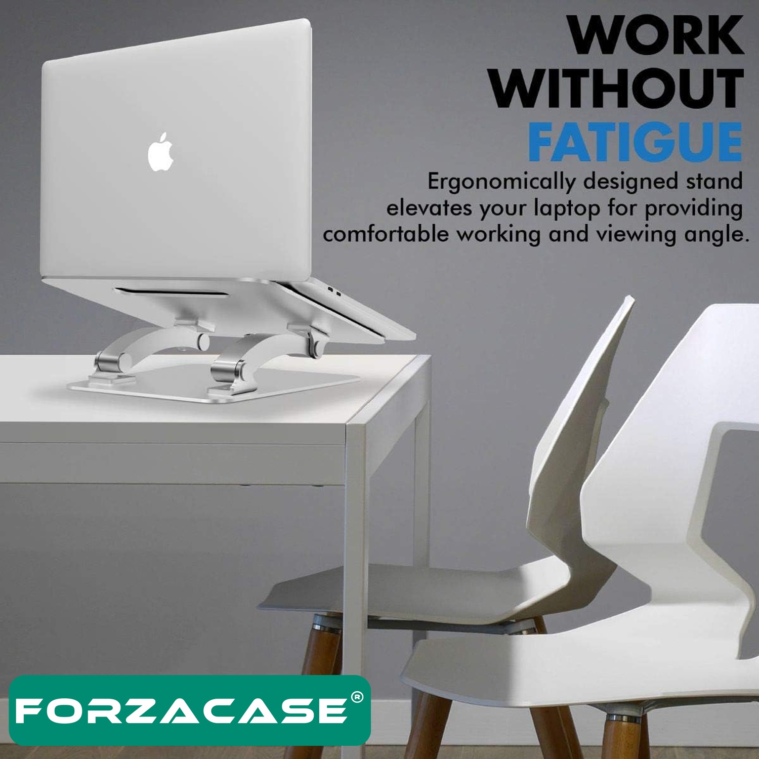 Forzacase 11-17’’ Macbook Notebook Laptop Standı Katlanabilir Masaüstü Açı Ayarlı Alüminyum - FC810