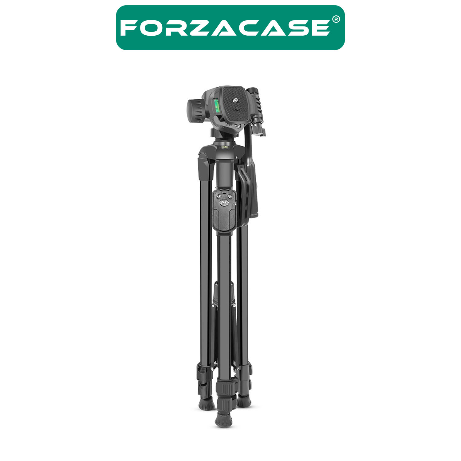 Forzacase 155 cm Bluetooth Kumandalı Profesyonel Kamera DSLR Telefon Tutuculu Çantalı Tripod - FC814