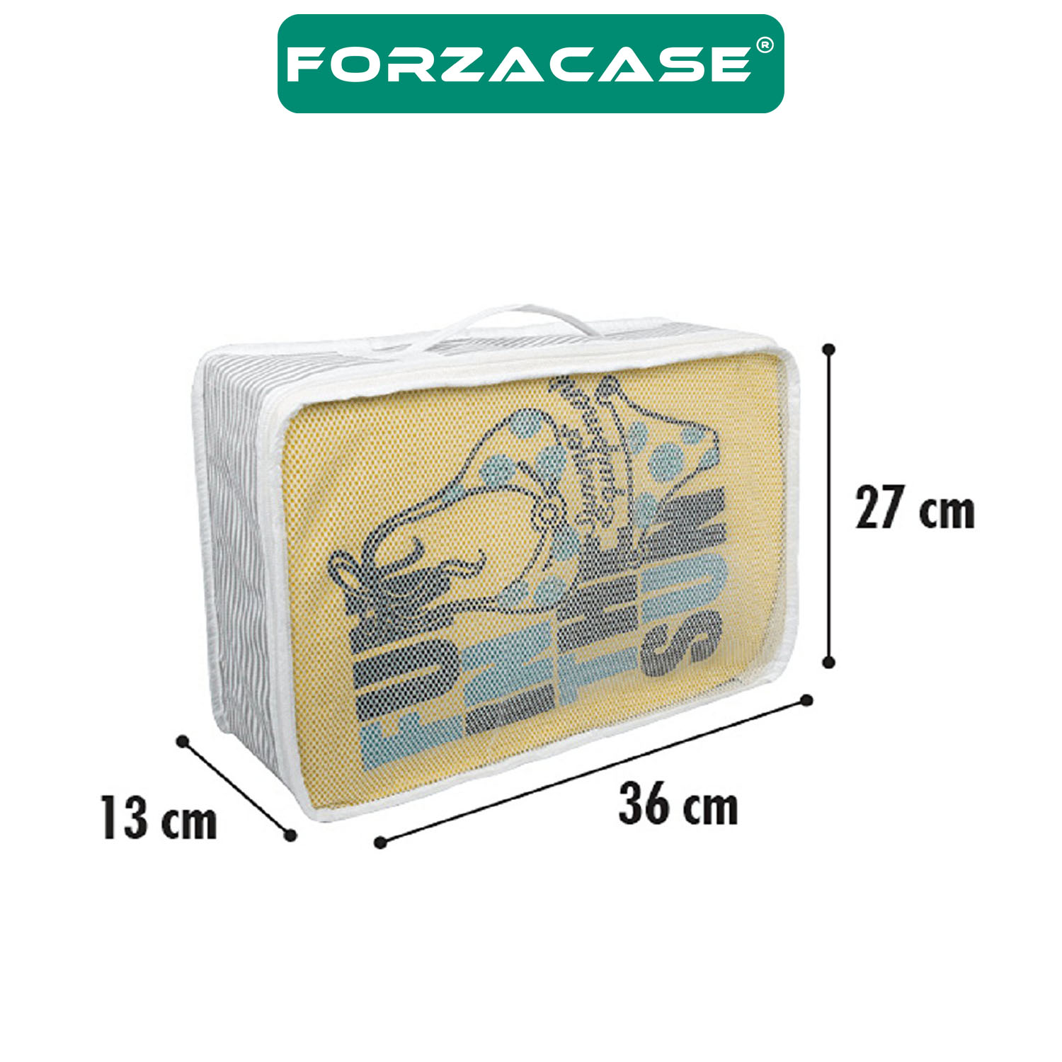 Forzacase 6 Parça Çekmece Dolap İçi ve Bavul İçi Seyahat Çantası Organizer - FC816