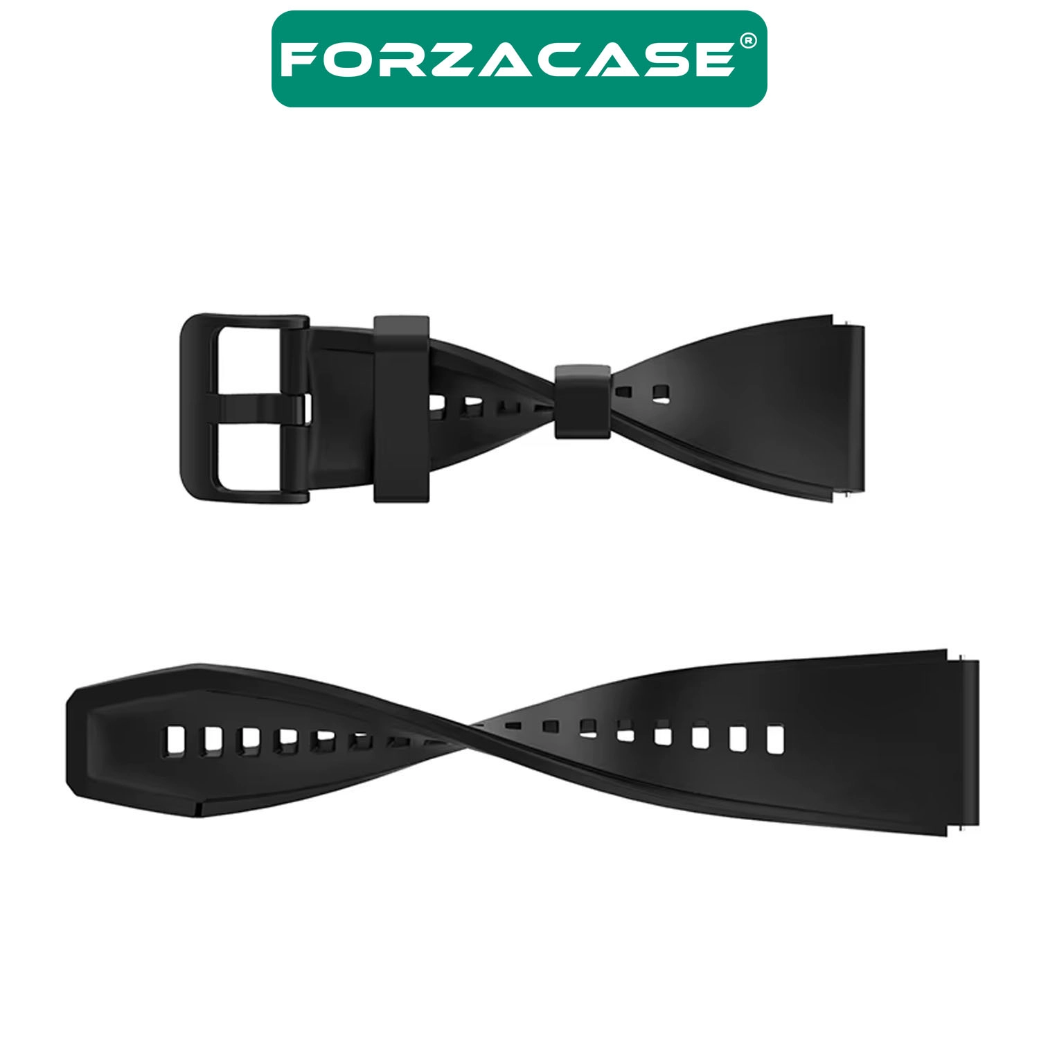 Forzacase Xiaomi Watch S4 41mm ile uyumlu Tokalı Silikon Kordon Kayış - FC870