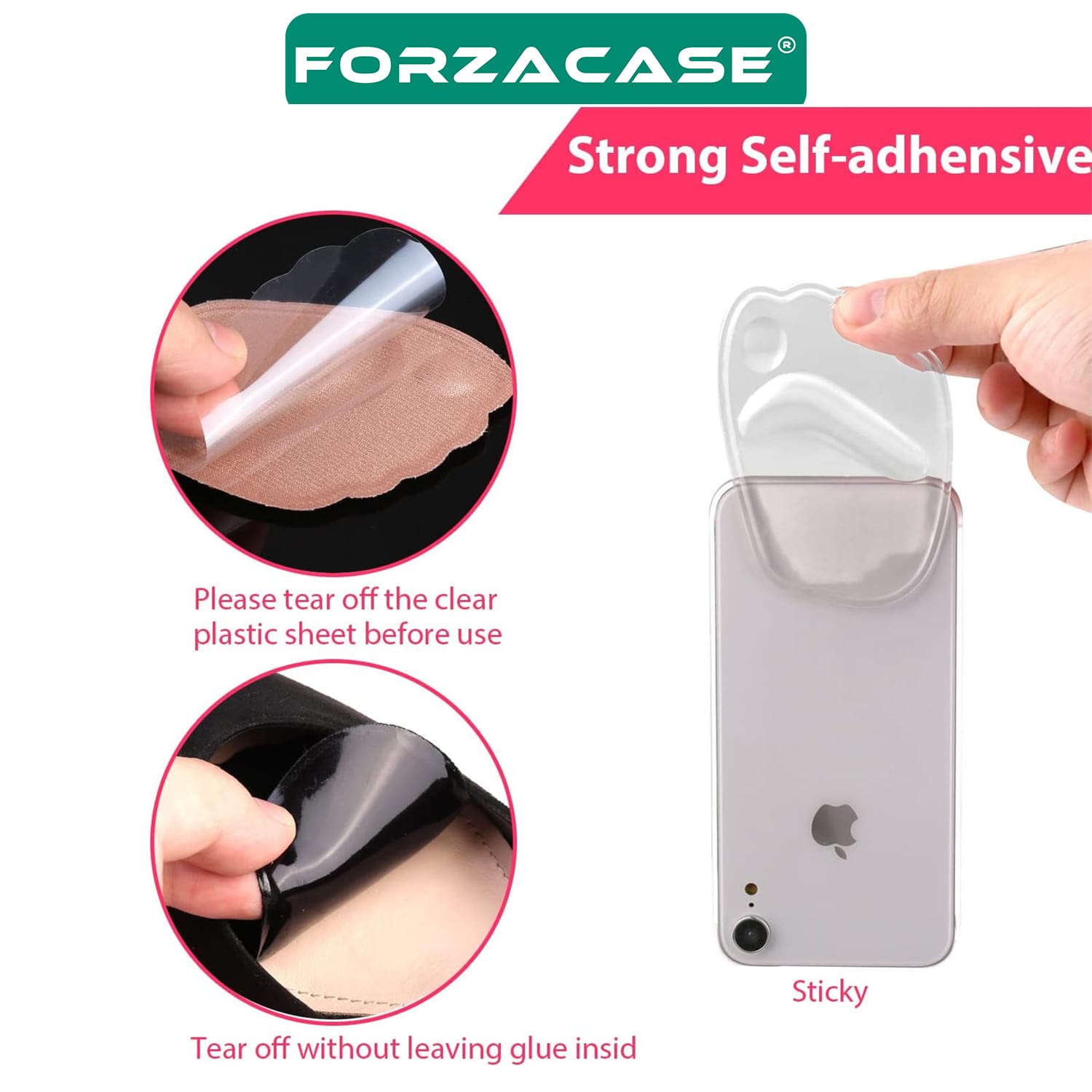 Forzacase Ayak Rahataltıcı Sünger Ayakkabı Padi Metatarsal 2 li Pad - FC873
