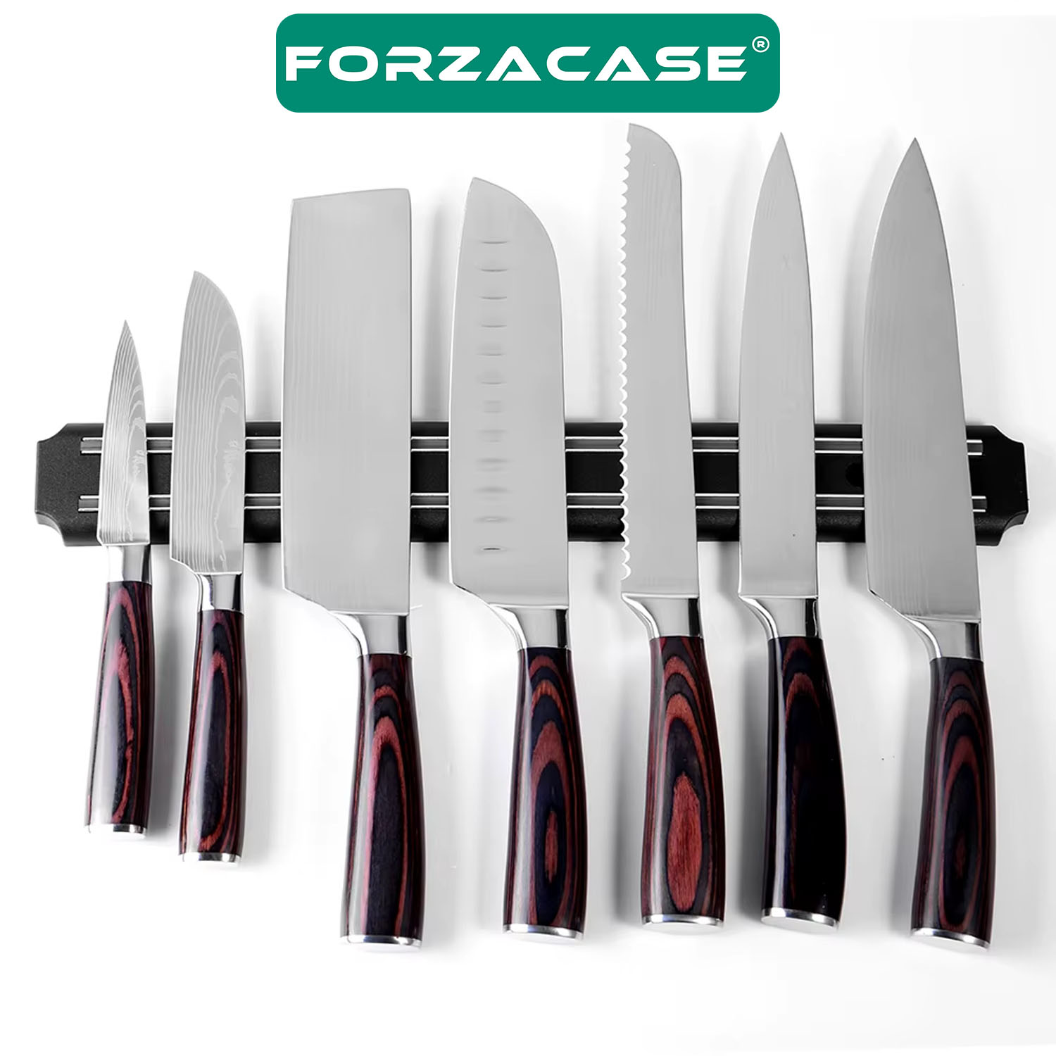 Forzacase Duvara Monte Manyetik Bıçak Askısı 33 cm - FC906