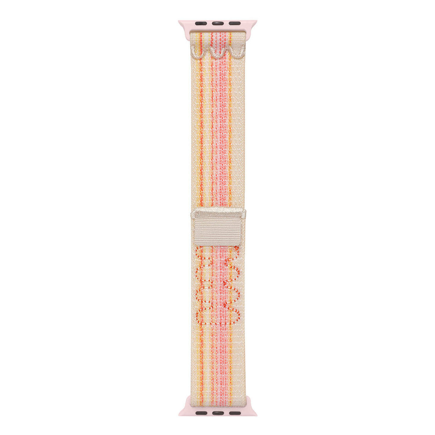 Forzacase Apple Watch 38mm / 40mm / 41mm ile uyumlu Hasır Örgü Cırtlı Kordon Kayış - FC908