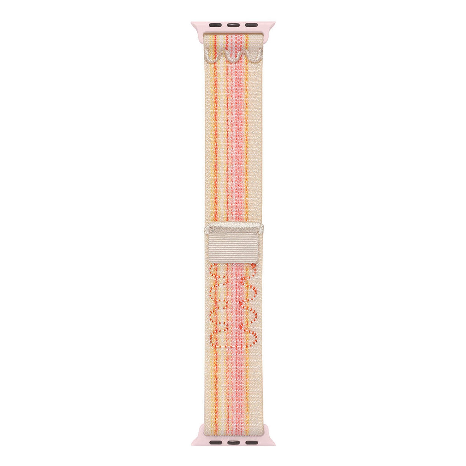 Forzacase Apple Watch 11 42mm ile uyumlu Hasır Örgü Cırtlı Kordon Kayış - FC908