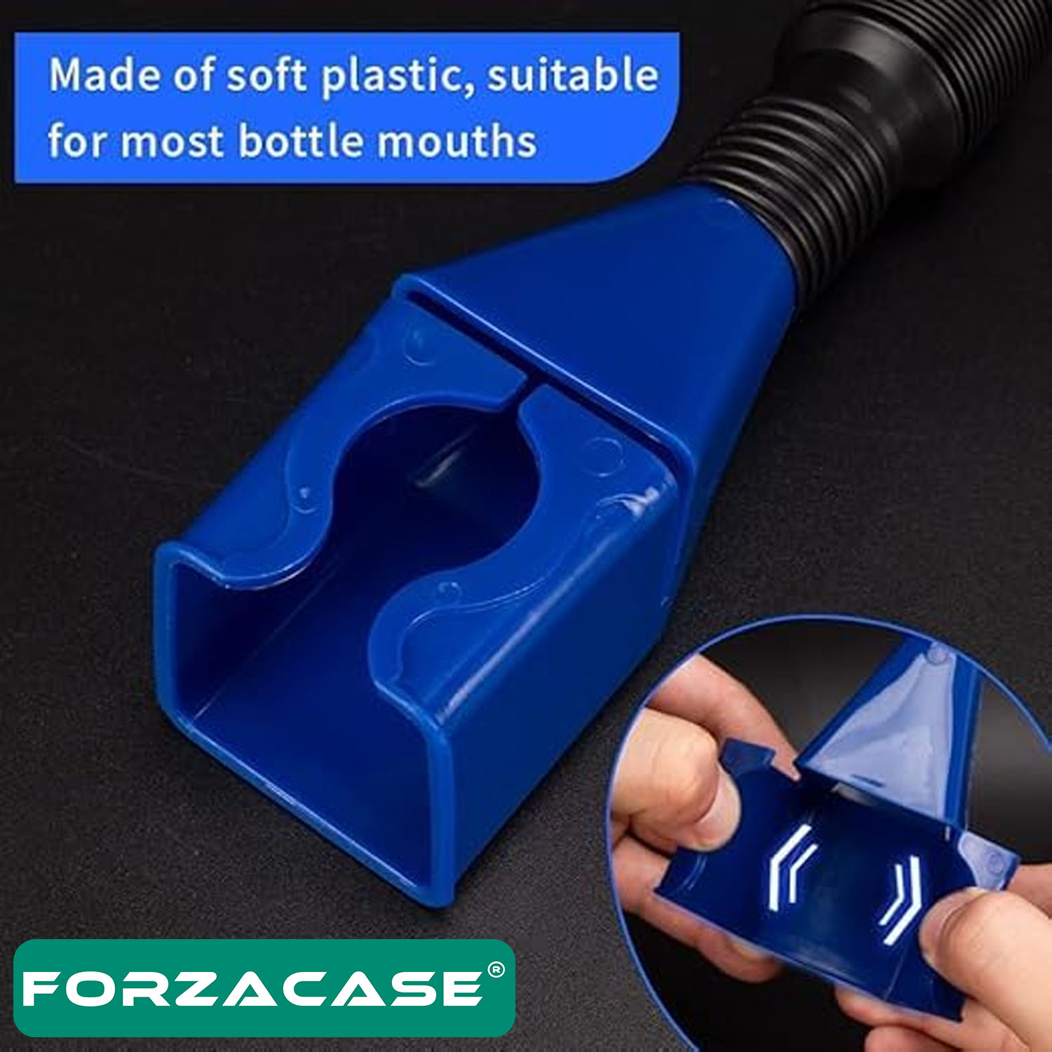 Forzacase Universal Araç Motor için Esnek Yakıt Yağ Sıvı Dökme Aparatı - FC911