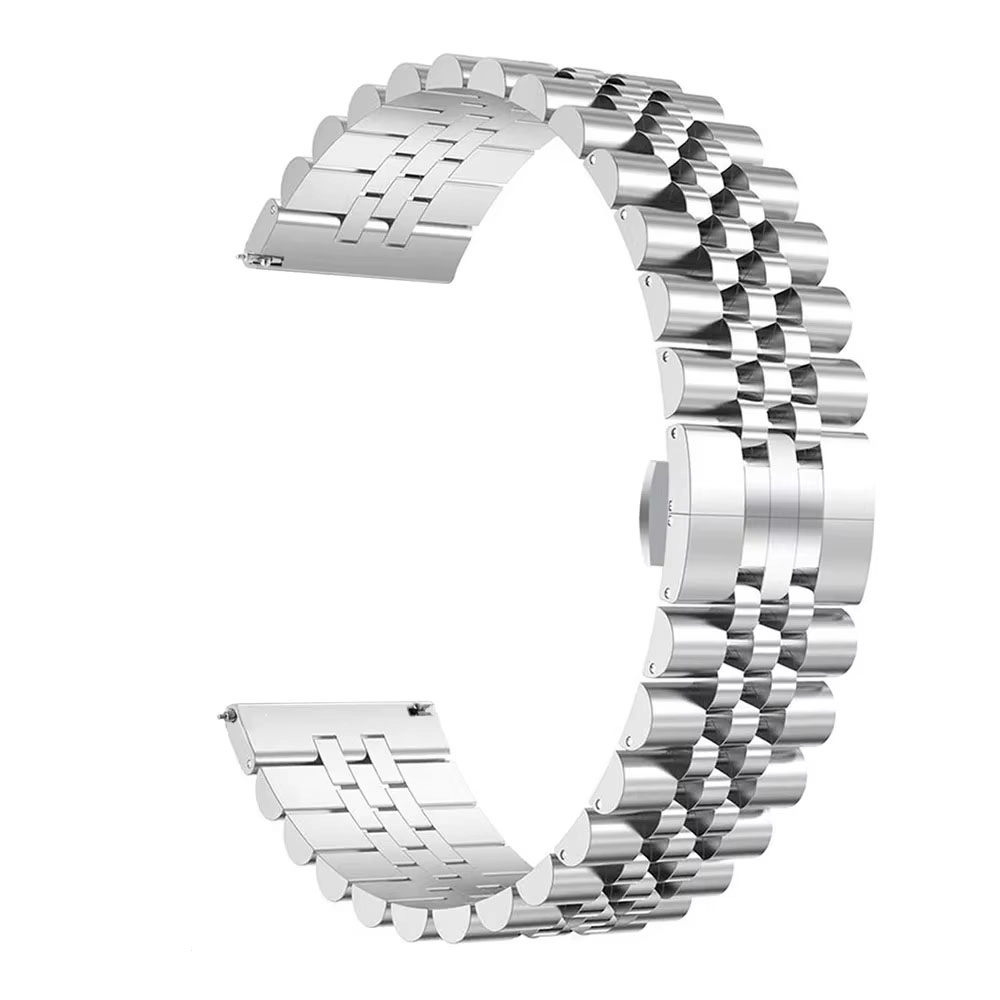 Forzacase Havit M9030 Pro 46mm ile uyumlu Rolex Tasarım Metal Kordon Kayış - FC925