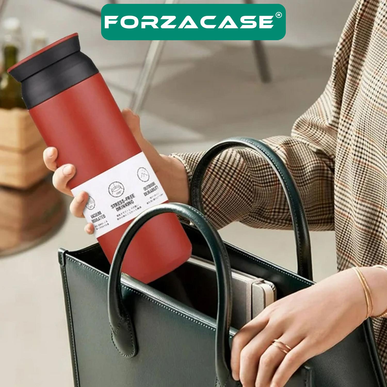 Forzacase Yeni Japon Tarzı Paslanmaz Çelik 500 ml Sıcak Soğuk Tutan Çay Kahve Su El Termosu - FC942