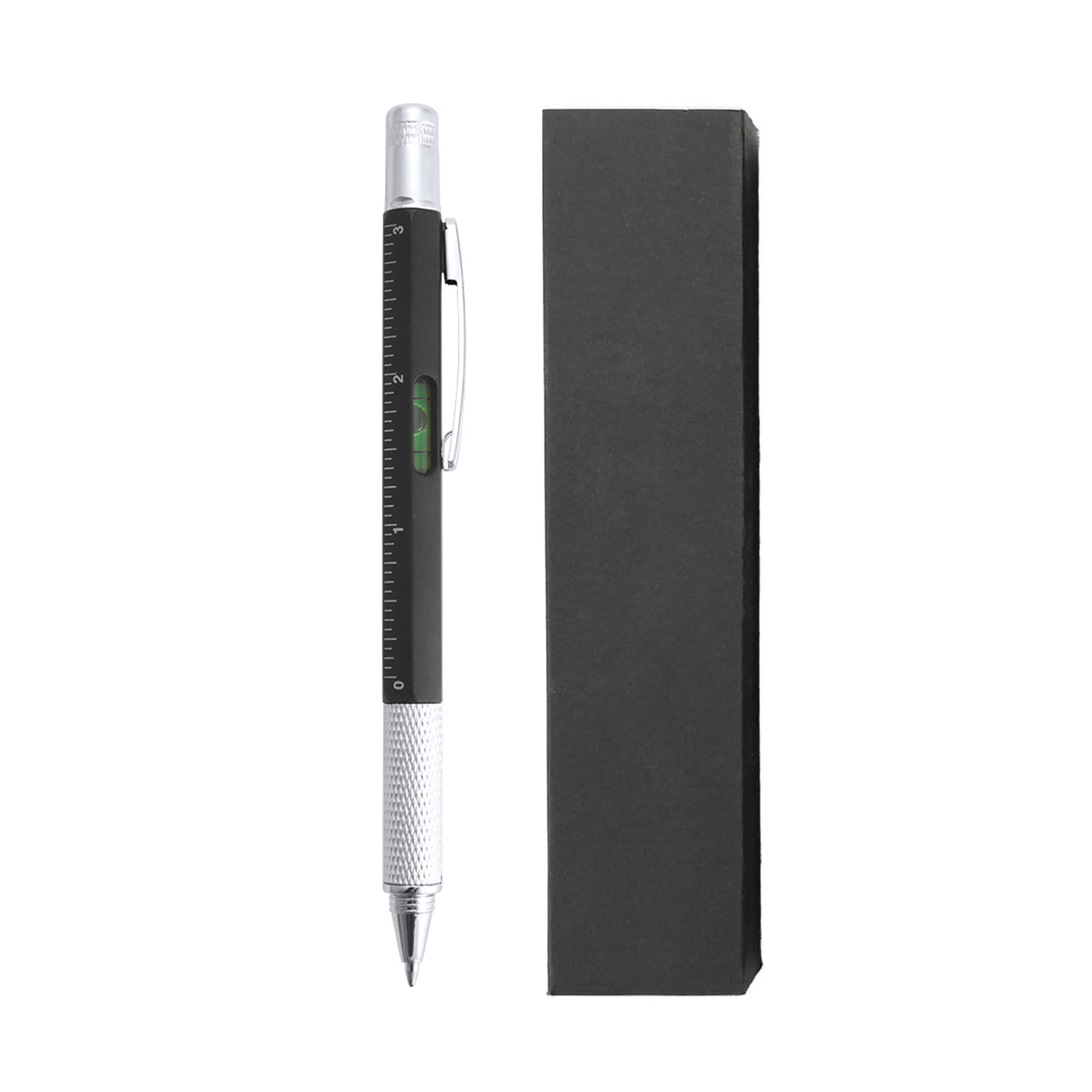 Forzacase Kutulu Su Terazili Cetvelli Tornavidalı Mühendis Kalemi Dokunmatik Touchpen - FC955