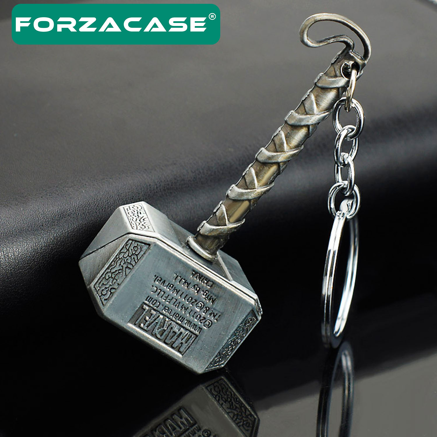 Forzacase Thor Çekiç Tasarımlı Metal Anahtarlık - FC958