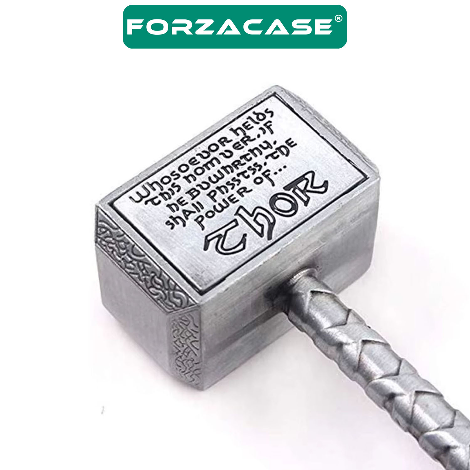 Forzacase Thor Çekiç Tasarımlı Metal Anahtarlık - FC958