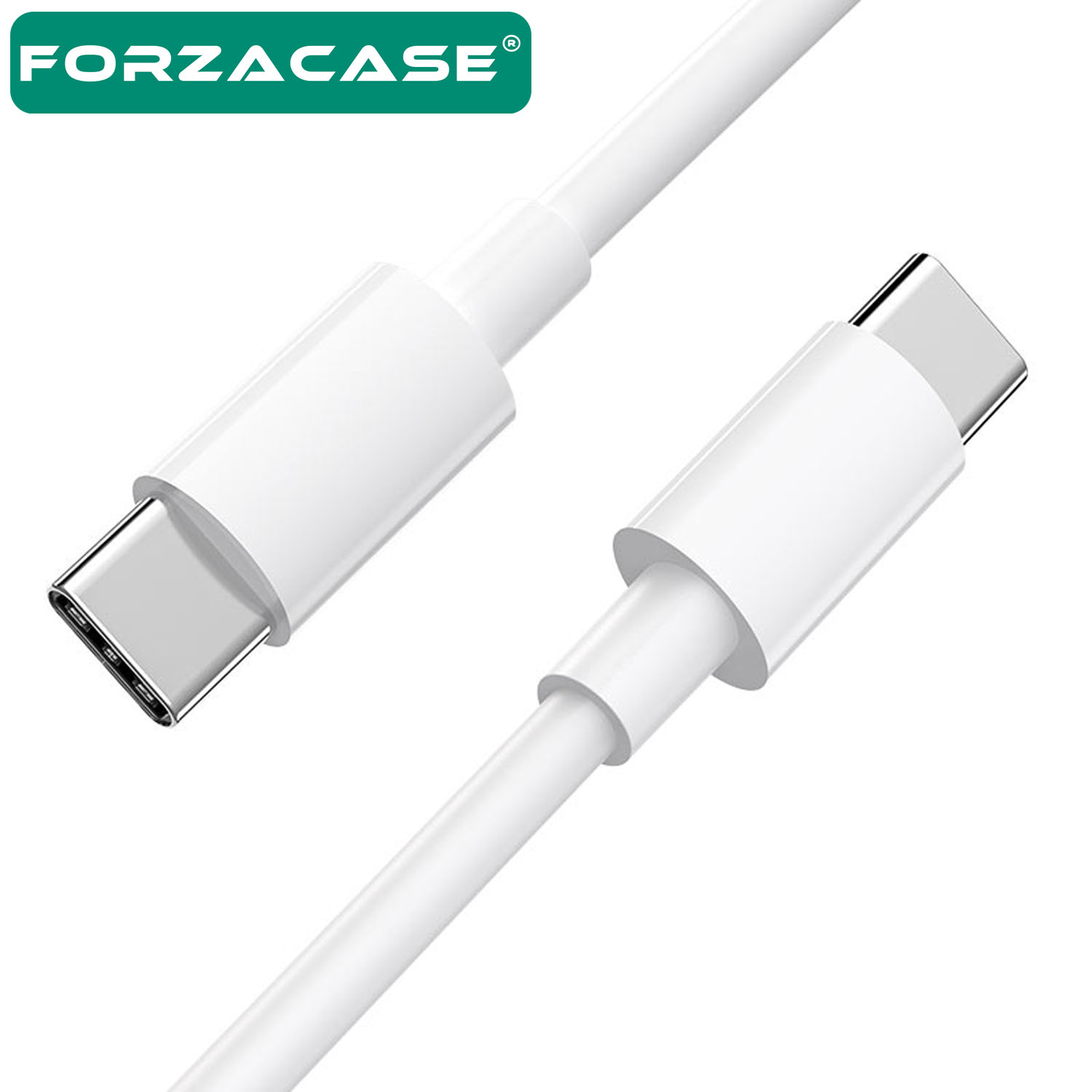 Forzacase 100W Type-C to Type-C PD Şarj ve Data Kablosu 5 metre - FC969