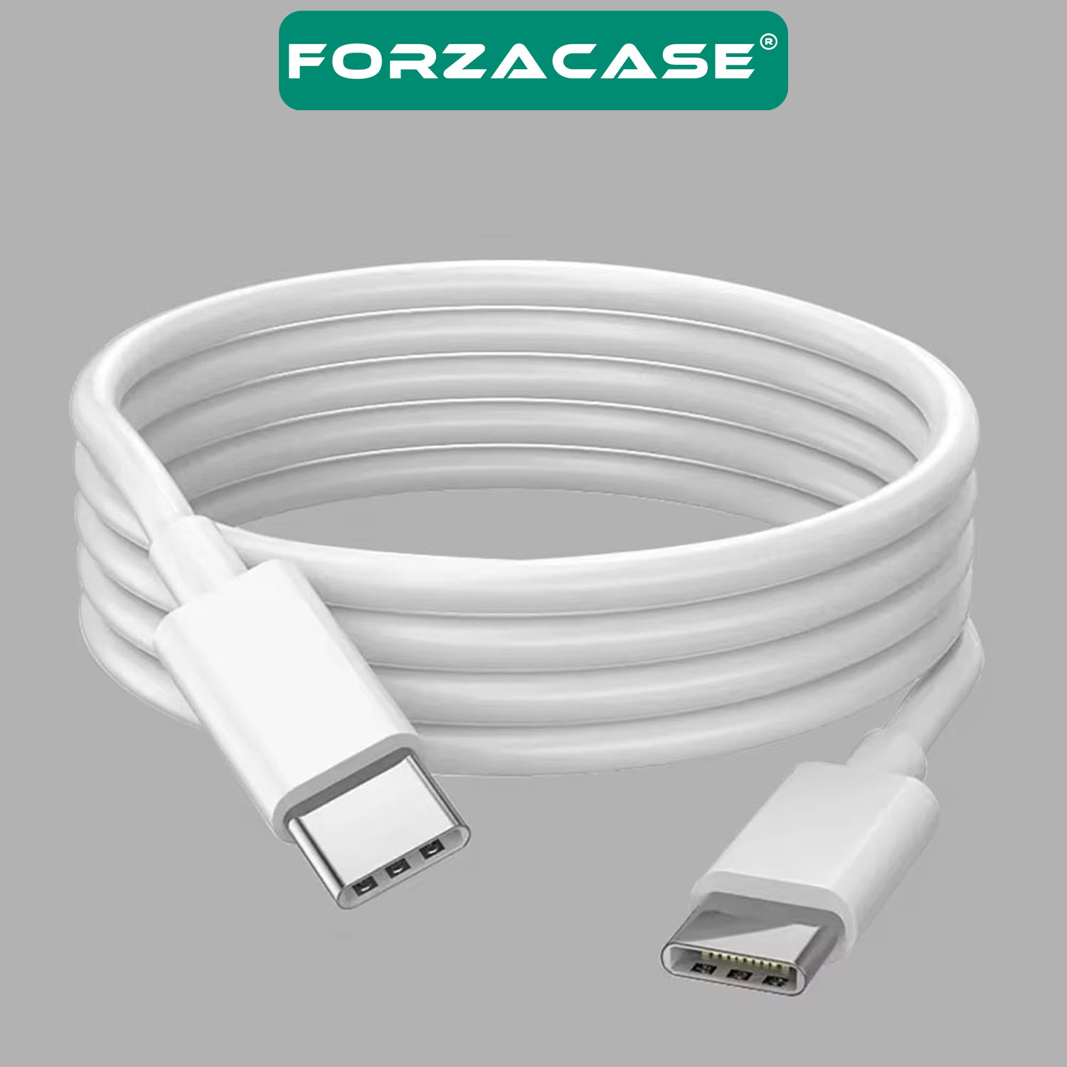 Forzacase 100W Type-C to Type-C PD Şarj ve Data Kablosu 5 metre - FC969