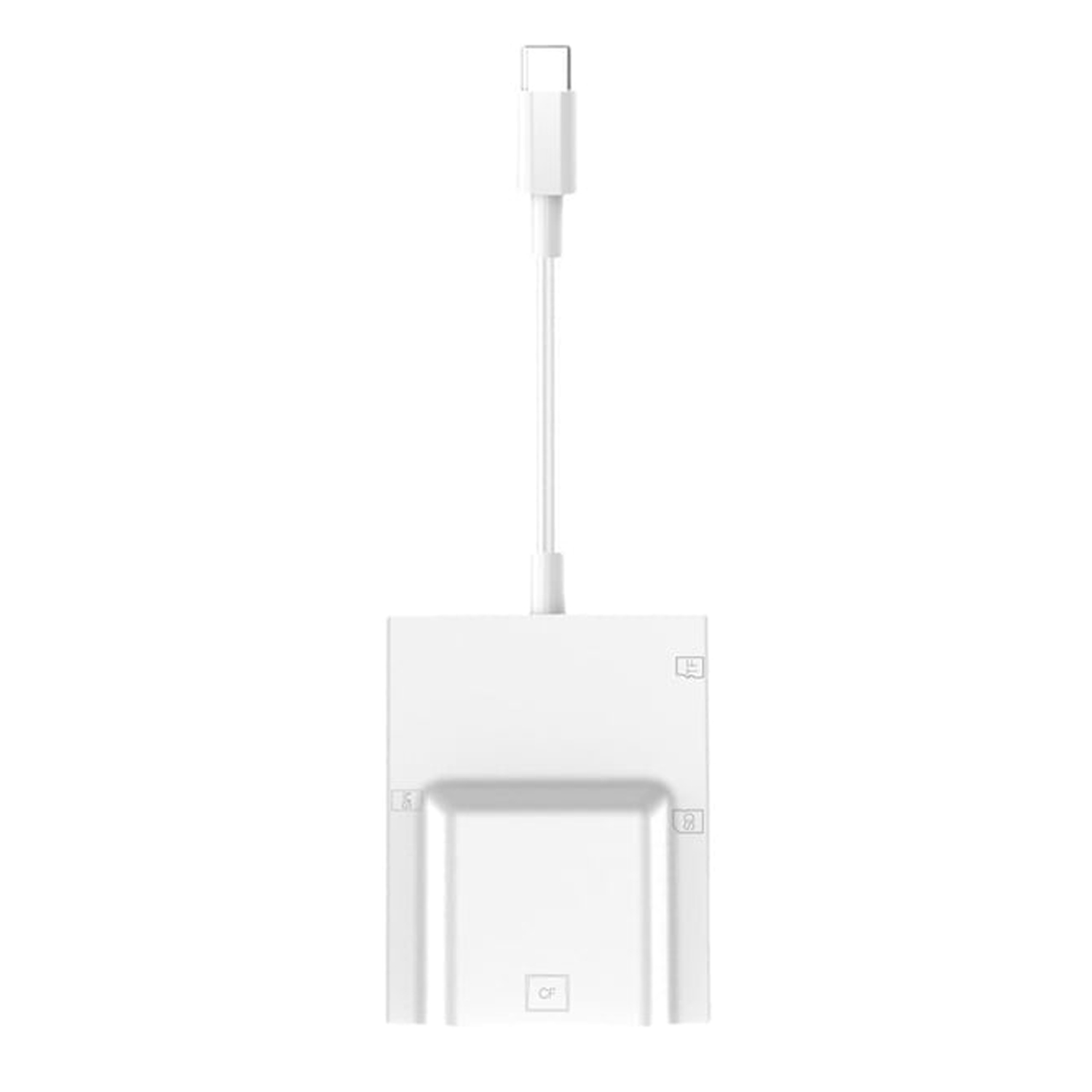 Forzacase Telefon ve Tabletler için Hızlı Type-C to SD / Micro SD / TF Kart Okuyucu Adaptör - FC974