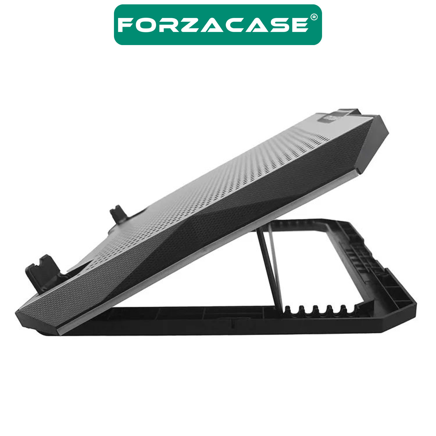 Forzacase RGB Işıklı 8 Fanlı Yükseklikli Ayarlı Notebook Laptop Soğutucu Fan + Telefon Tutucu FC979