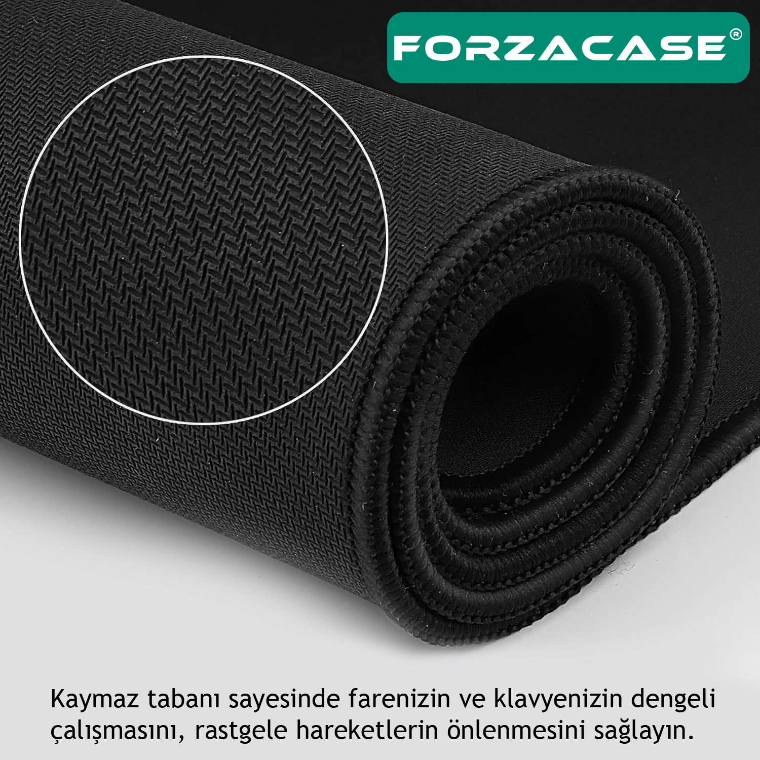 Forzacase Kaymaz Tabanlı Mouse Pad Büyük Boy Gaming Oyuncu uyumlu XL 70 x 30 cm Sunset - FC985