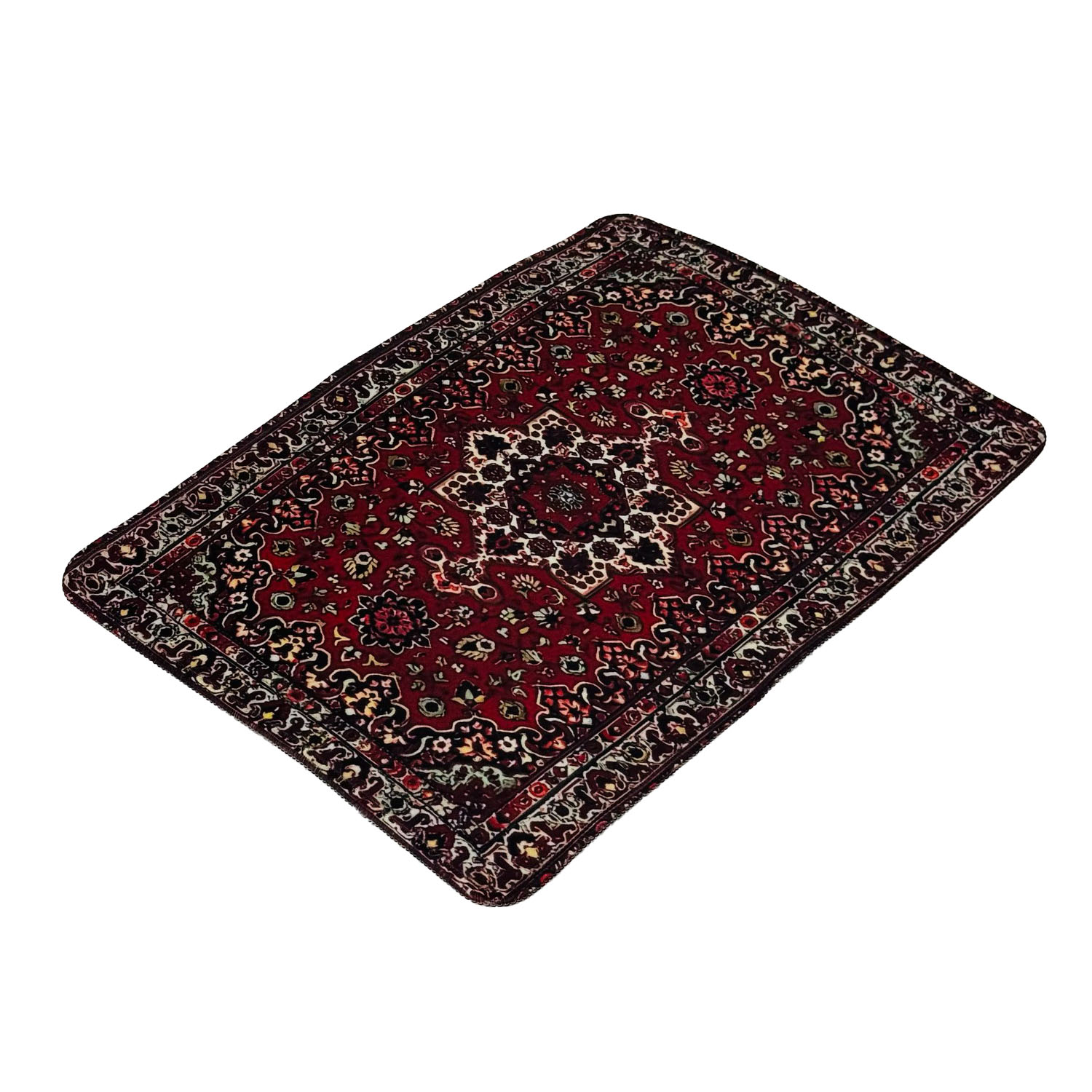 Forzacase Halı Desenli Kaydırmaz Silikon Tabanlı Mat Mouse Pad 30x25cm Model 5 - FC998