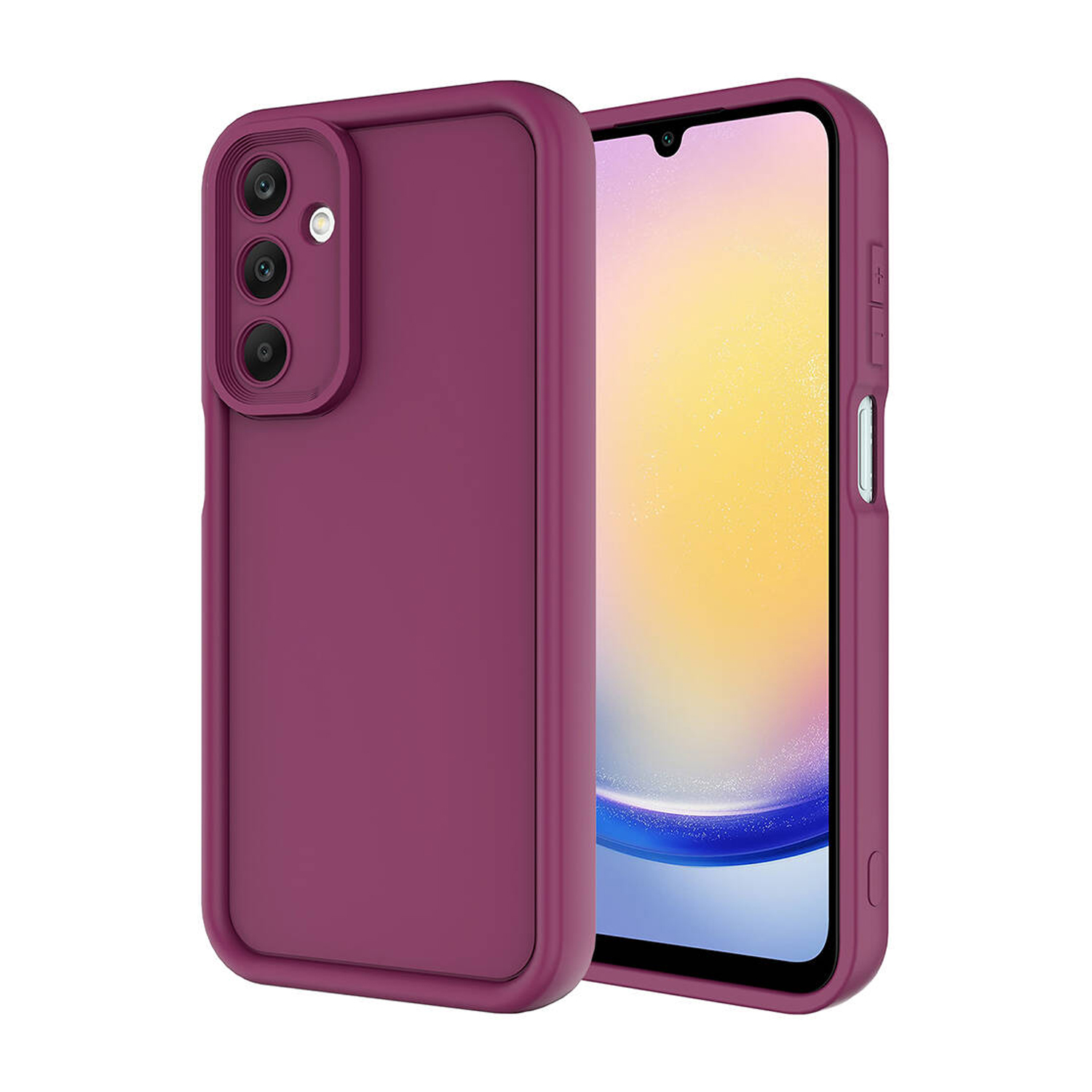Forzacase Samsung Galaxy A55 uyumlu Flex Serisi Kamera Korumalı Darbeye Dayanıklı Silikon Kılıf